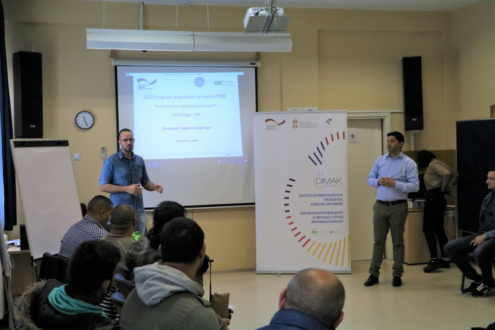 Training for young returnees in Niš