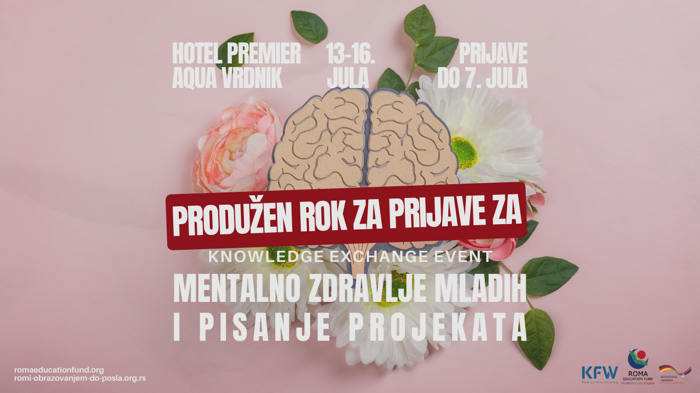 Produžen rok za prijave na Knowledge Exchange Event „Mentalno zdravlje mladih i pisanje projekata“ u Vrdniku